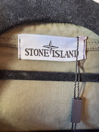 Sobrecamisa Stone Island Verde Militar - Talla M
