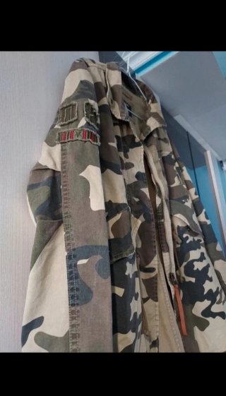 Parka de #Bershka puesta una vez