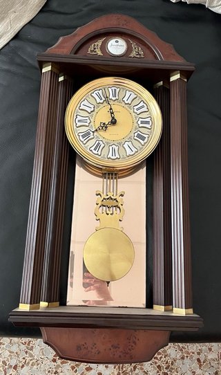 Reloj Junghans Quartz Pared Péndulo Original