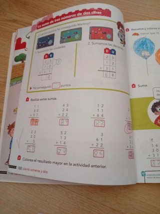 Matemáticas 1, Primaria