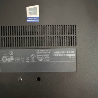 Portátil HP ProBook 640 G2 Negro