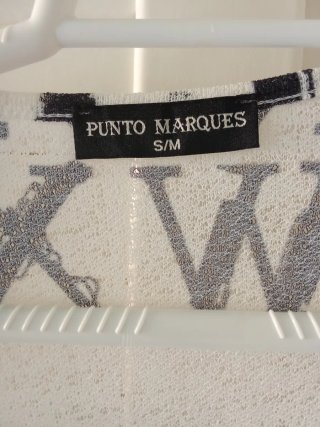Chaqueta Punto Marques Letras S/M