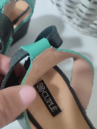 Sandalias piel Cuple