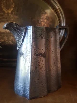 Antica lattiera Superior Silver plate Sheffield