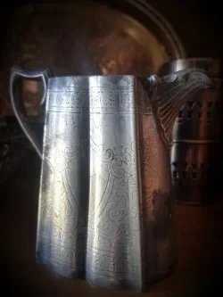 Antica lattiera Superior Silver plate Sheffield