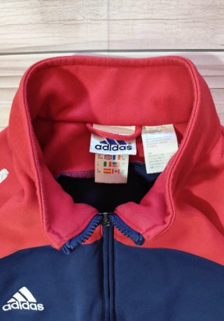 Chaqueta Adidas Vintage Y2K Full Zip Hombre Size L