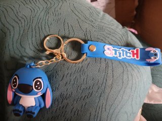 Llavero Stitch Azul Nuevo