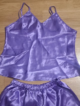 Pijama Raso Verano Morado