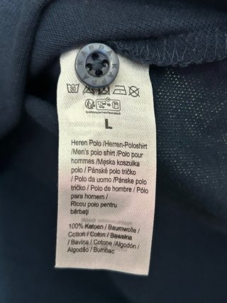 Polo Kappa Hombre Talla L Azul