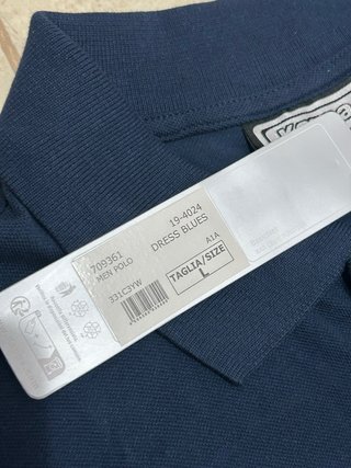 Polo Kappa Hombre Talla L Azul