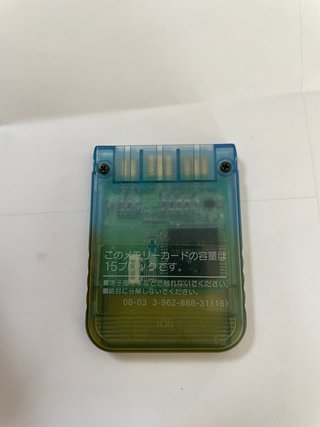 Sony Playstation 1 Ps1 Memory Card Originale Islan