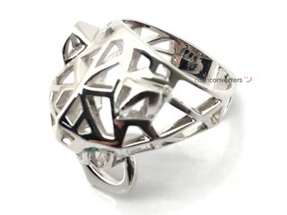 anillo plata 925mm con piedra