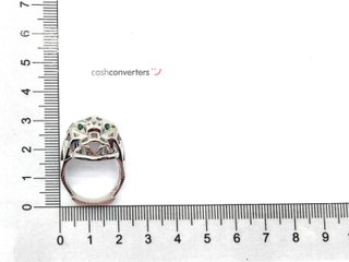 anillo plata 925mm con piedra