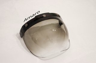 Viseira Bolha para Capacete de Moto/Mota Antigo/Vi