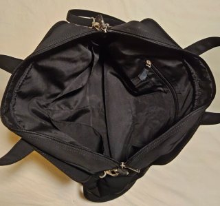 Bolso Porta Documentos / Portátil Negro