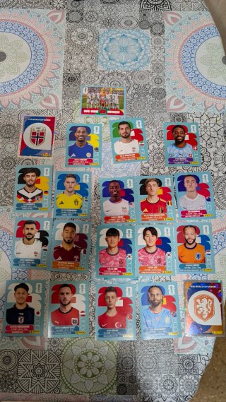 Lote 20 Cromos Panini