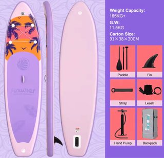 Tabla de Paddle Surf Morada