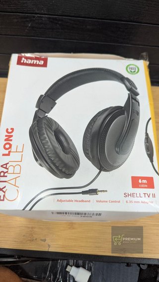 Hama Auriculares para TV con Cable 6 Metros