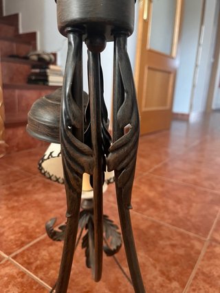 Lámpara de techo estilo naturaleza