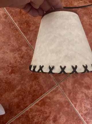 Lámpara de techo estilo naturaleza
