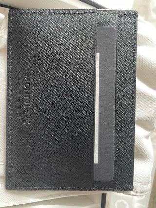 Tarjetero Montblanc en su caja