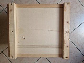 Porta formaggio in legno e metallo