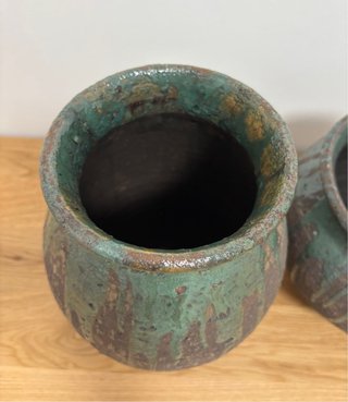 2 Jarrones Terracota Zara Home