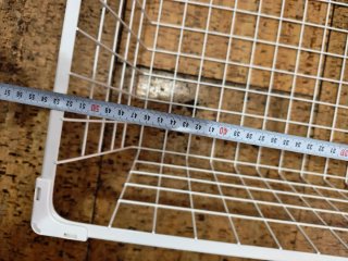 Cesto Blanco IKEA PAX 75cm con Guías