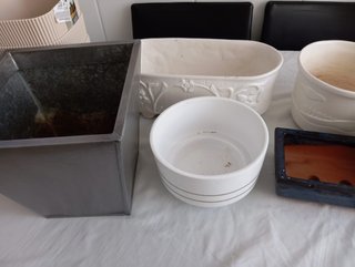 Varias macetas