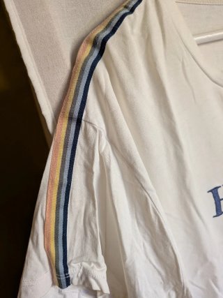 Camiseta Pull&Bear blanca HOTBAY Talla M