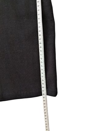 Zara vestido corto elástico algodón+elastano M