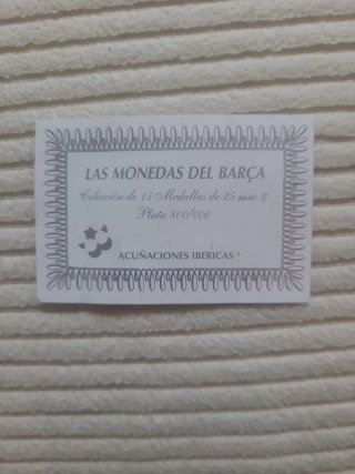 Monedas antiguas Barça