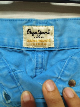 Mini falda Pepe Jeans London vintage azul