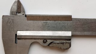 Calibre Pie de rey E.J.E. INOX con tablas técnicas