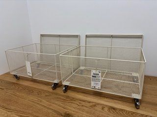 2 Cestas Metálicas Zara Home