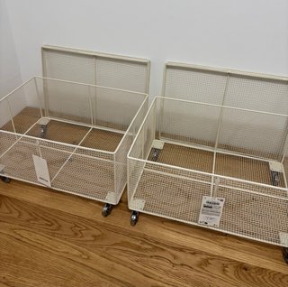 2 Cestas Metálicas Zara Home
