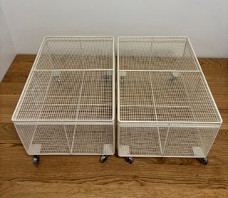 2 Cestas Metálicas Zara Home