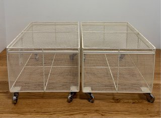 2 Cestas Metálicas Zara Home