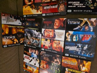 Lote 10 Películas DVD Acción y Aventura