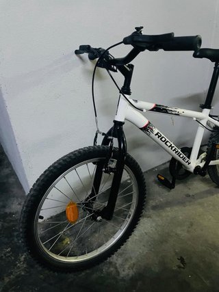 Bicicleta Rockrider 16 blanco