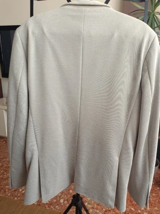 Blazer Slim Fit Hombre gris claro