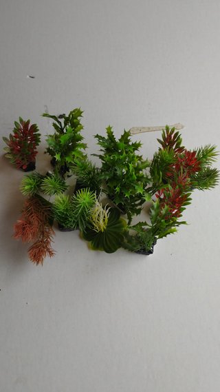 planta acuario artificial pecera adorno