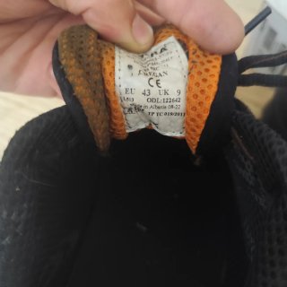 Botas seguridad estilo zapato 43 cofra