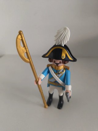 Playmobil Almirante Francés con Hacha y Pistola