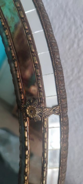 Espejo Ovalado Veneciano