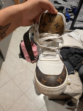 Scarpe Louis Vuitton Bianche e Marroni