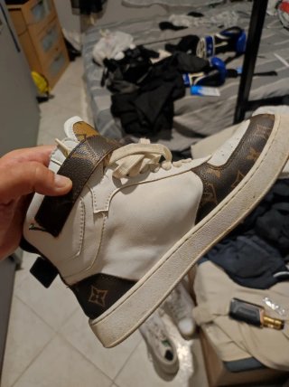 Scarpe Louis Vuitton Bianche e Marroni