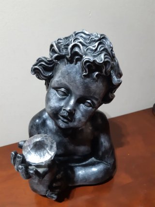 Figura Ángel con Diamante