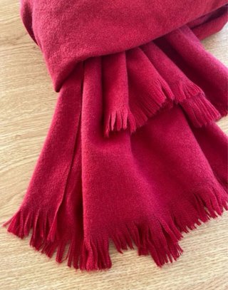 Bufanda Pashmina Burdeos