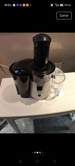 Licuadora con depósito grande